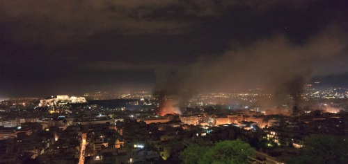 Athens on Fire, or Hope and Change (in English),,,,